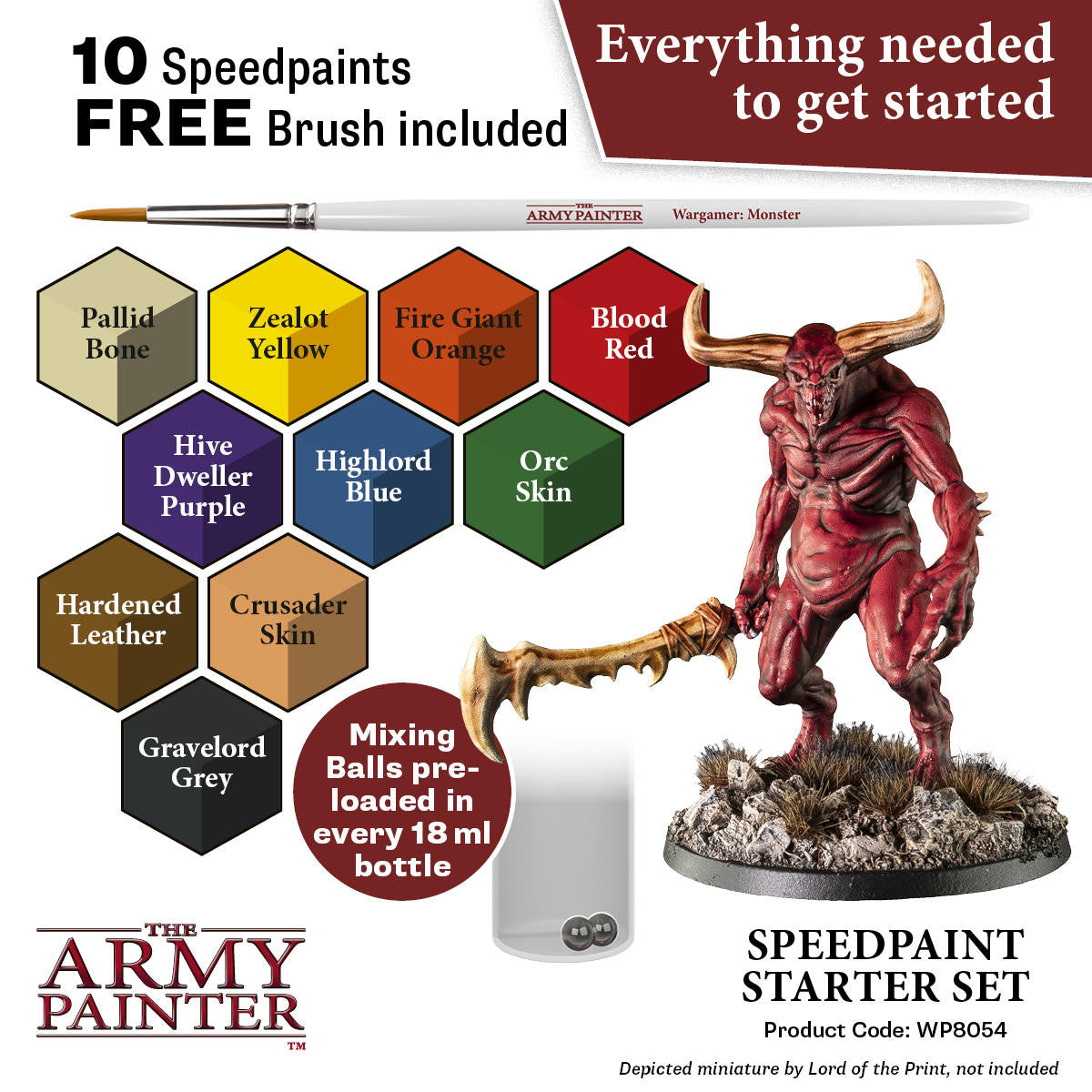 Army Painter Warpaints Speedpaint Starter Set